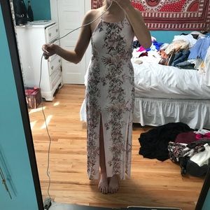 Floral maxi dress
